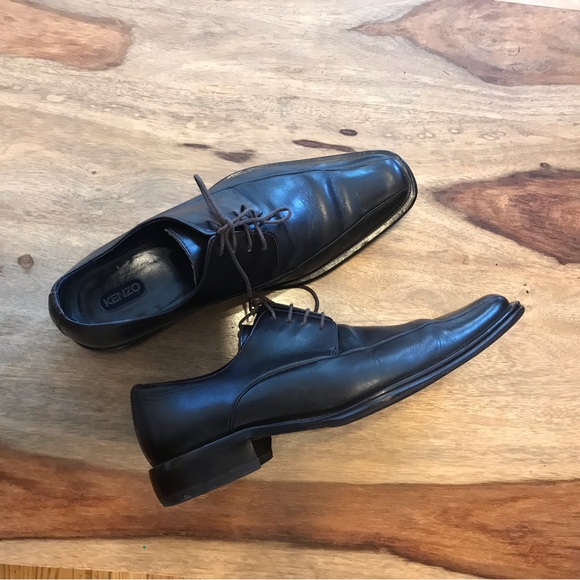 Kenzo Paris men’s leather shoes used once for wedding size 7,5 - Picture 3 of 8